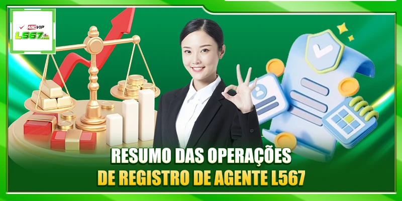 Resumo das operações de registro de agente L567